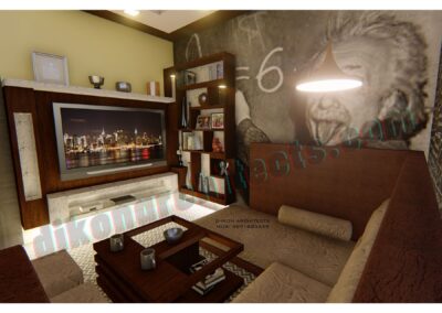 Misra Residence tv room